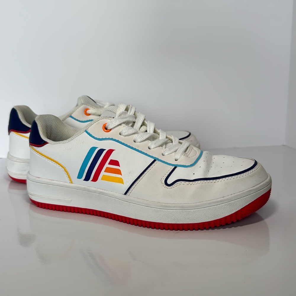 Aldi Sneakers Women's Size 8 Aldi Gear w/ Logo Orange sole